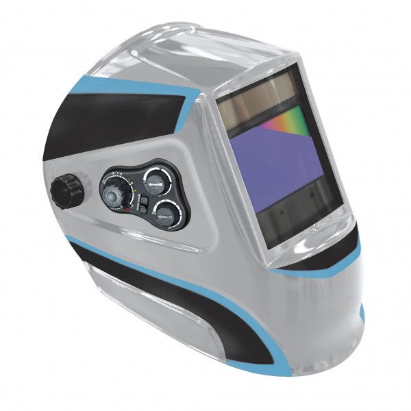 Сварочная маска LCD ERGOTECH 5-9/9-13 SILVER TRUE COLOR GYS 044173
